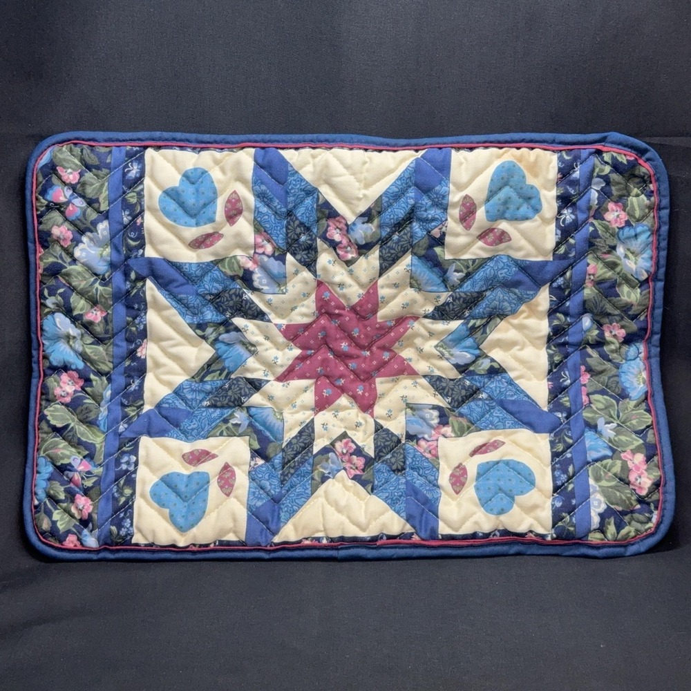 Vintage Quilted Pyrex Casserole Carrier Cozy Cottage Core Floral Kitchen 17x12
